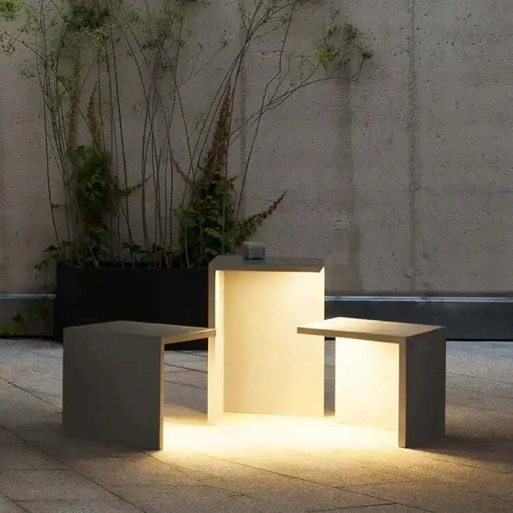 Outdoor Solar LED Light - Stainless Steel