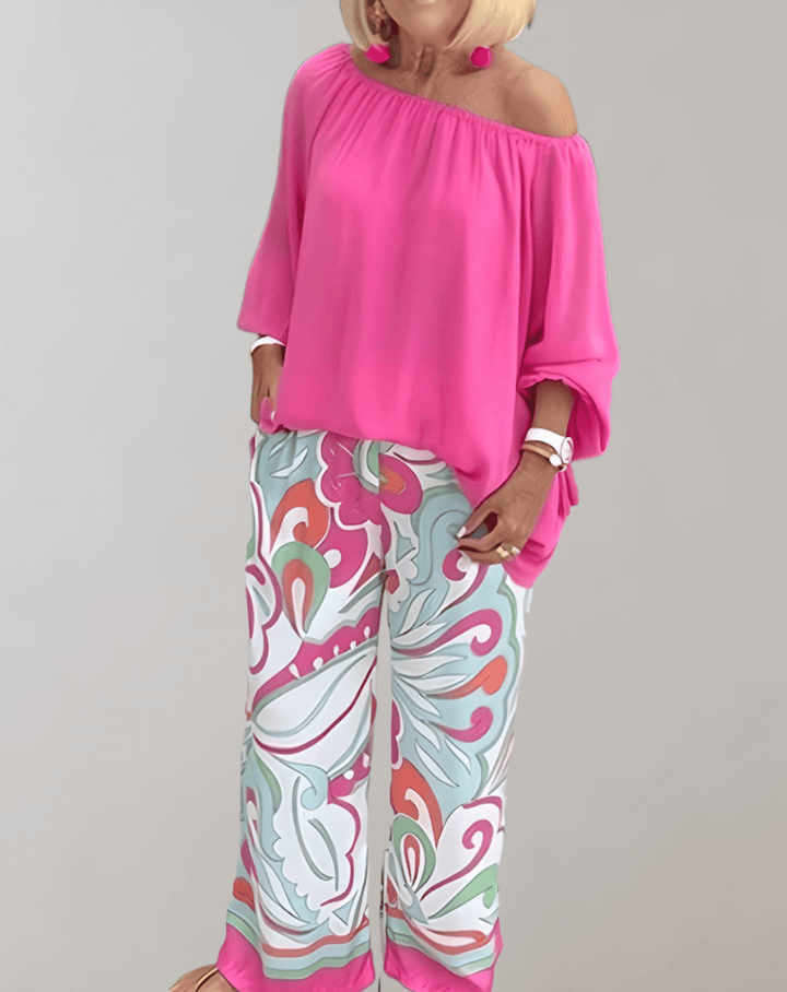 Women's Tweed Two-Piece Skirt Suit