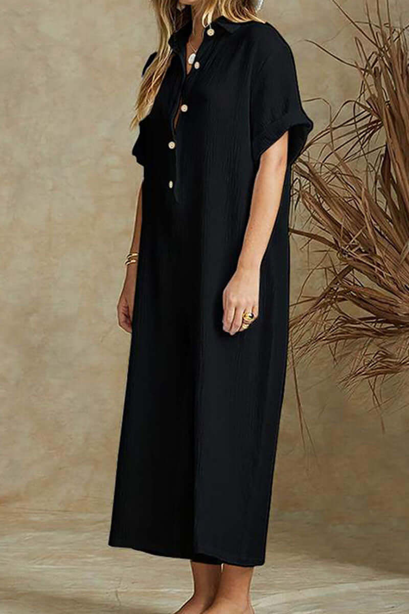 Women's Relaxed Notch Collar Jumpsuit