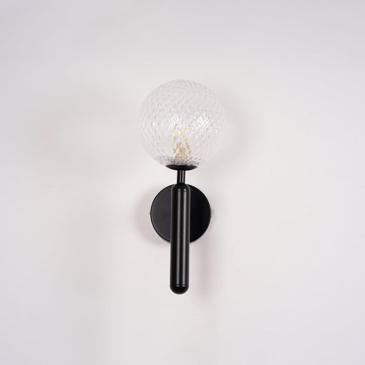 Modern Glass Wall Sconce - Elegant Lighting Fixture