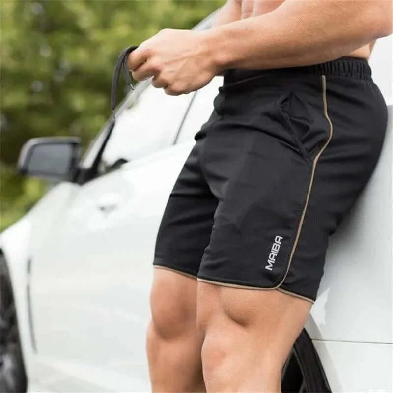 Men's Lightweight Breathable Athletic Shorts with Pockets
