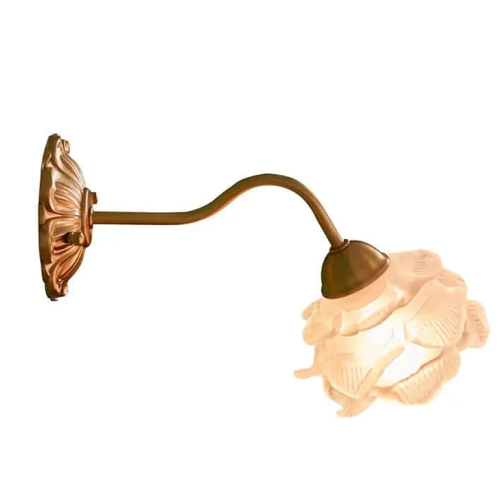 Flower Petal Glass Wall Lamp