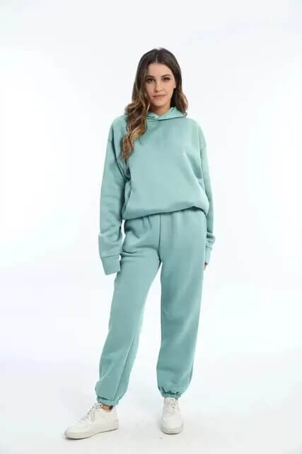 Women's Oversized Two-Piece Tracksuit Set