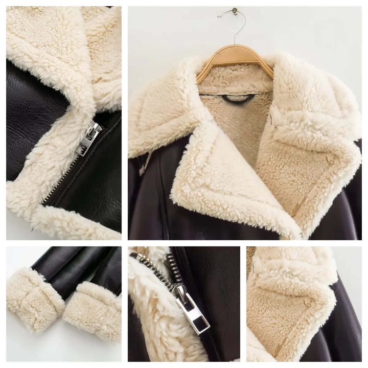 Women's Fleece-Lined Short Jacket