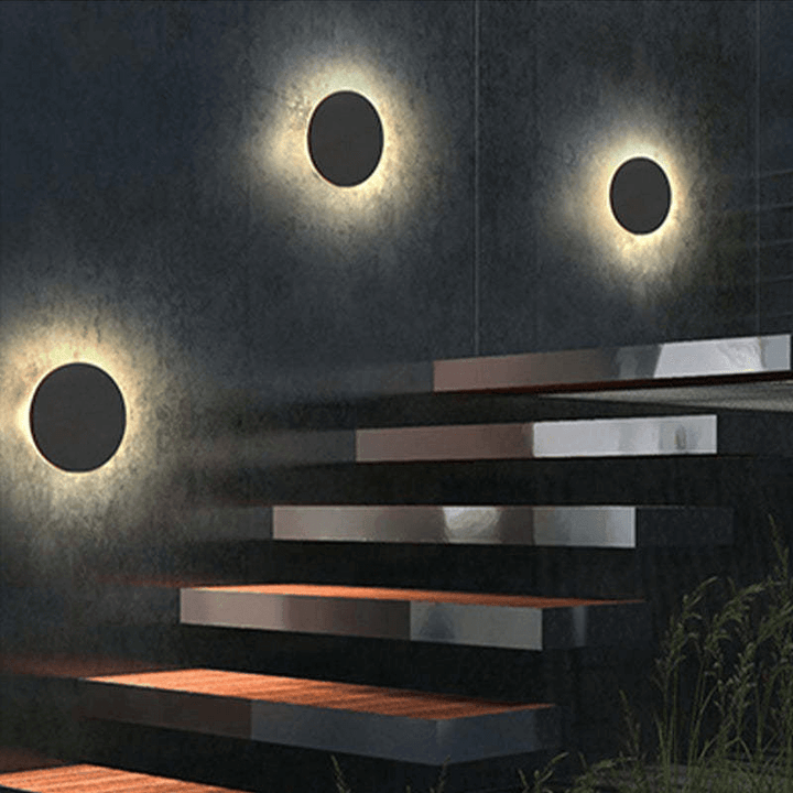 Outdoor LED Wall Lamp - Circular/Square - Modern Design