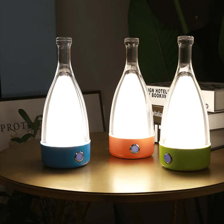 Rechargeable Wine Bottle LED Night Light