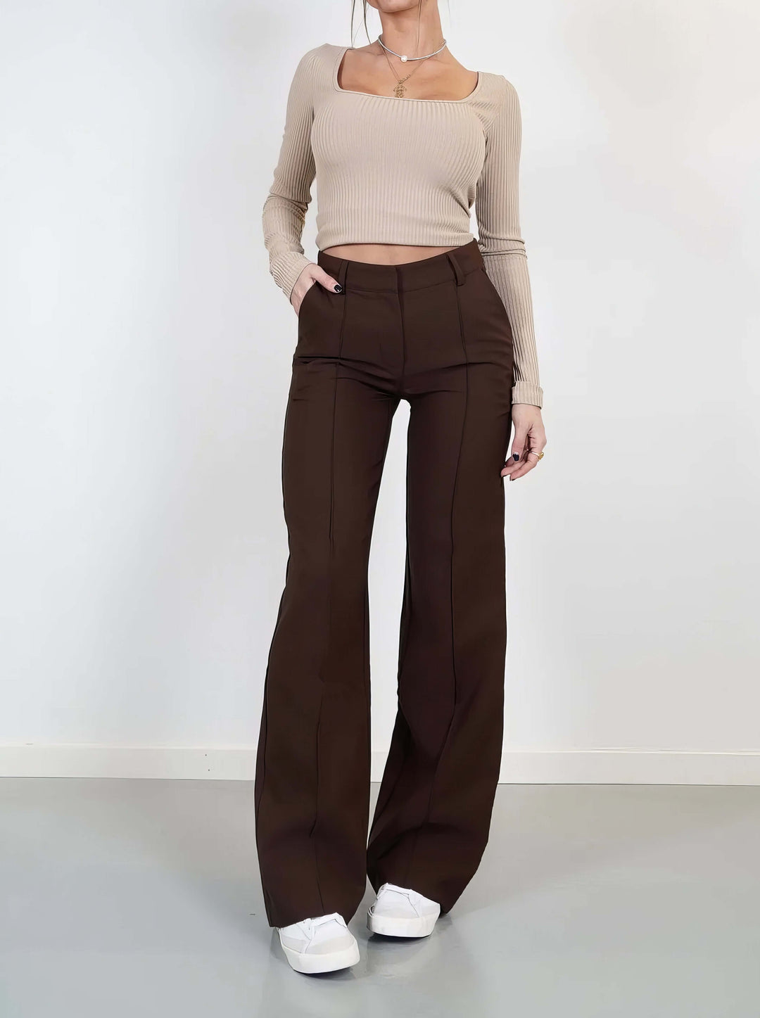 Women's Wide Leg Trousers