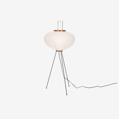 Elegant Paper Floor Lamp with Diffused Lighting