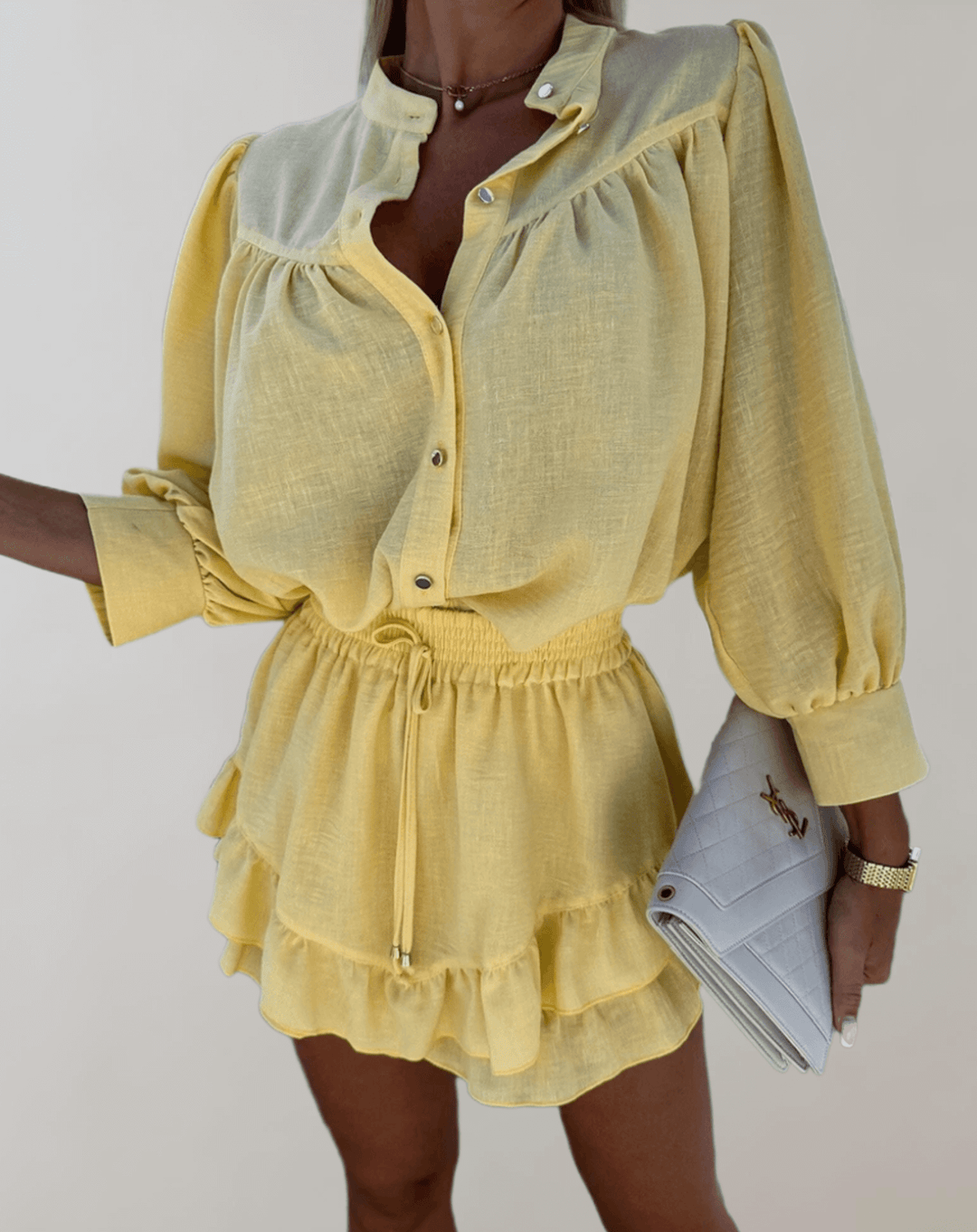 Women's Tweed Two-Piece Set