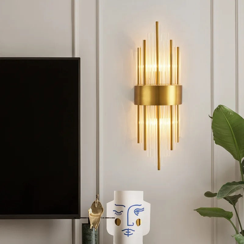 Luxury Crystal LED Wall Light for Elegant Ambience