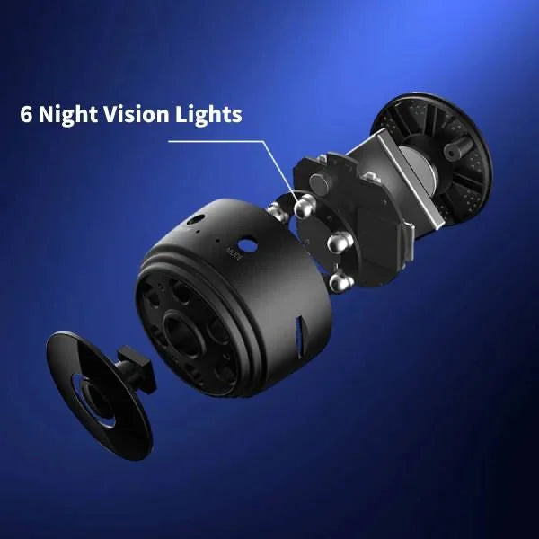 "Black HD wireless backup camera for RVs, trucks, trailers with night vision, waterproof design, perfect for safe reversing."