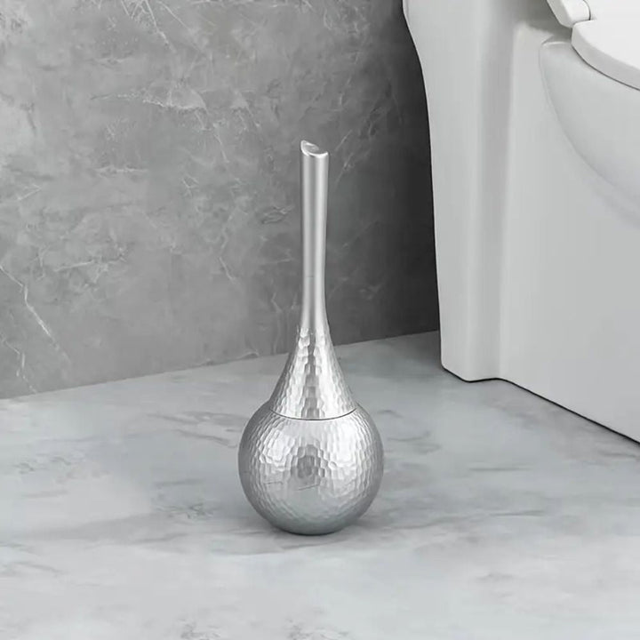 Golden Elegance luxury toilet brush, a stylish bathroom accessory for modern homes, ensuring home hygiene.