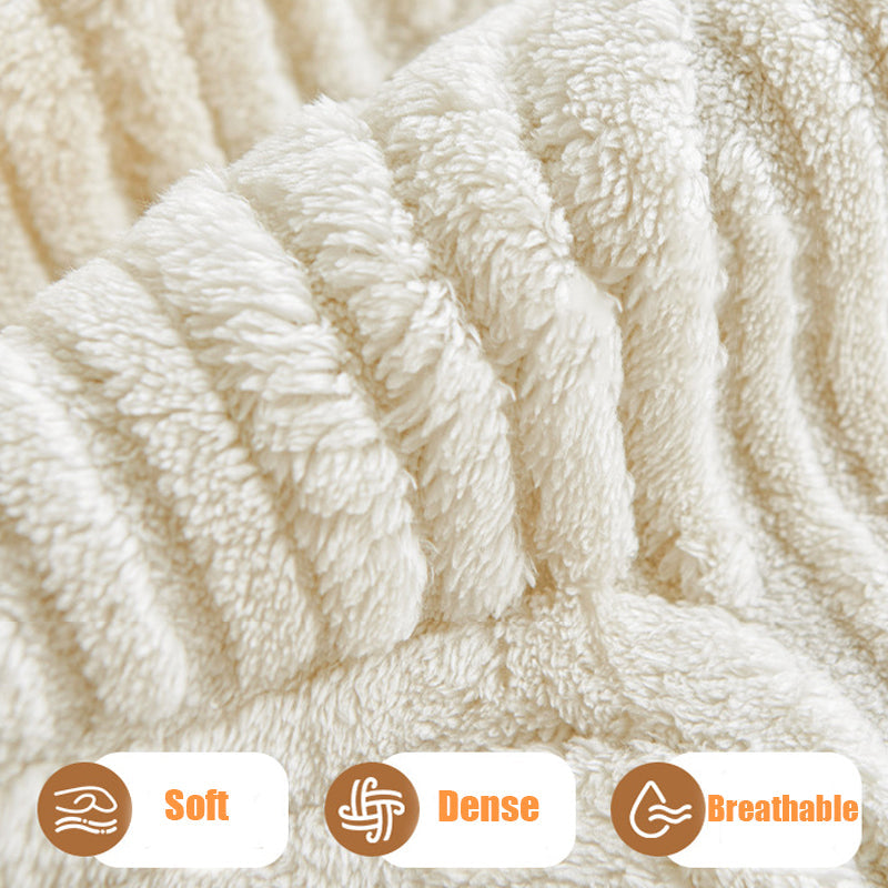 Bohemian non-slip plush sofa cover with vibrant colors and anti-slip design, perfect for stylish living room decor.