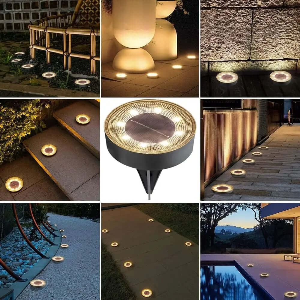 Solar Garden Lights - Waterproof LED Outdoor Lighting