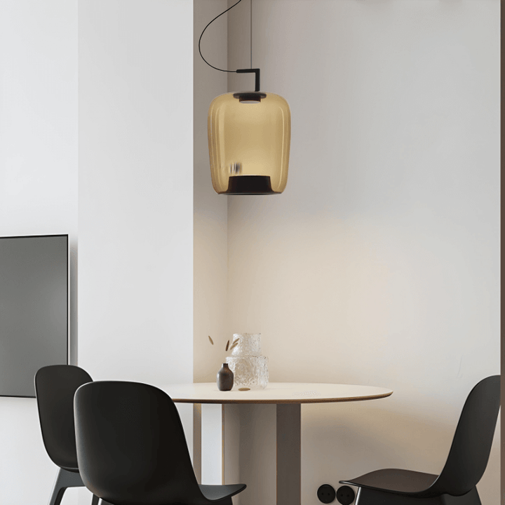 Modern Glass LED Pendant Light