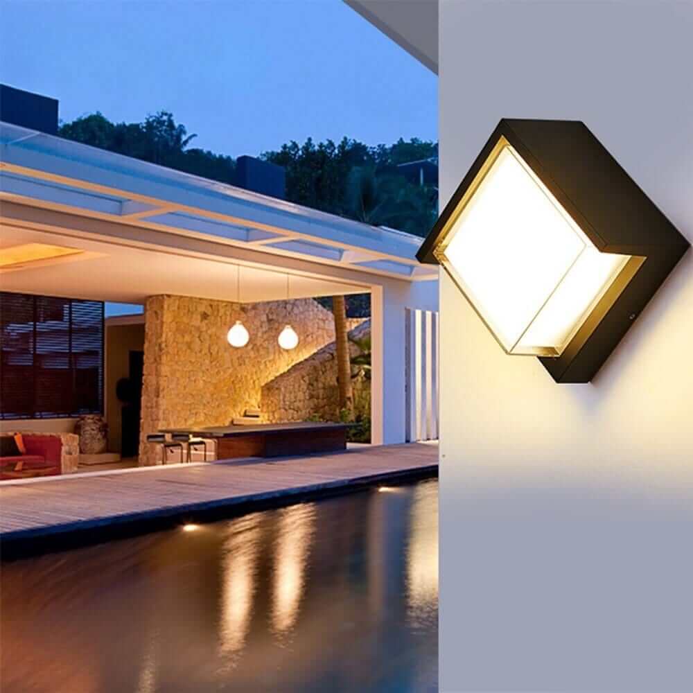 Outdoor LED Wall Light with Motion Sensor