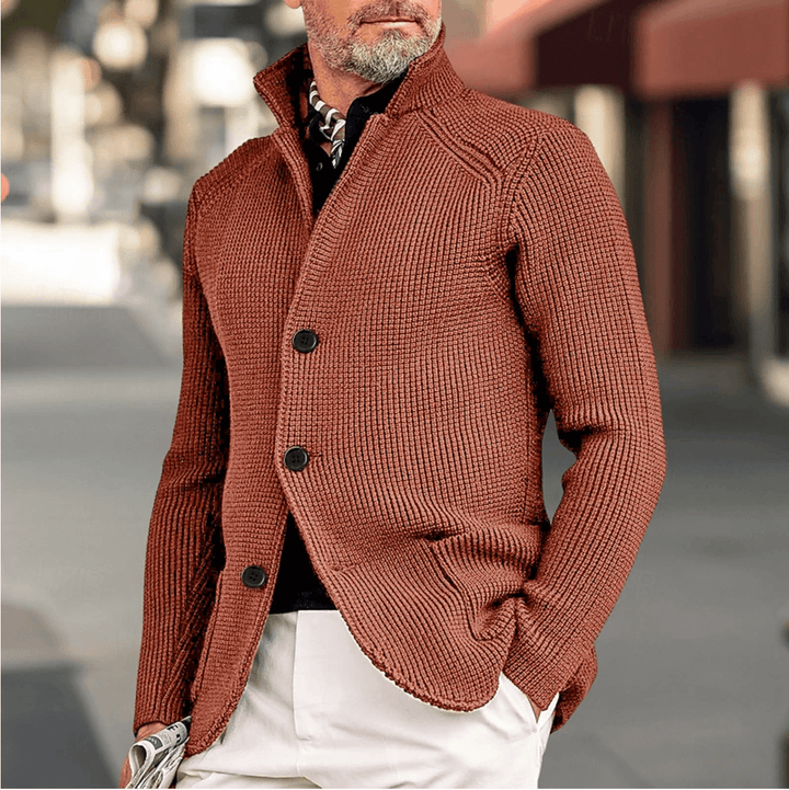 Men's Knit Cardigan Sweater - Comfortable & Stylish