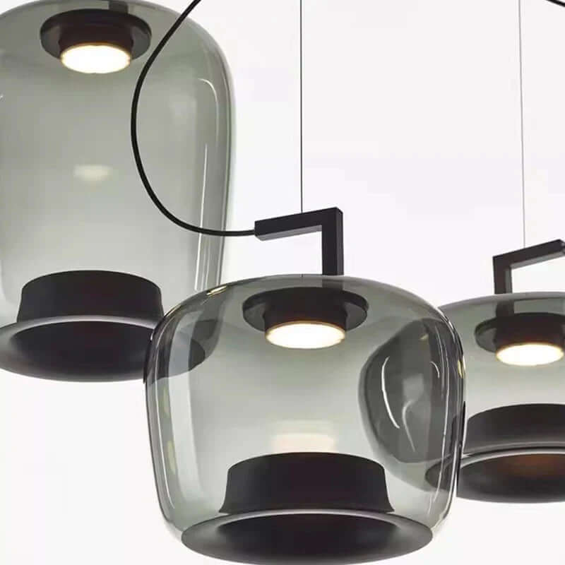 Modern Glass LED Pendant Light