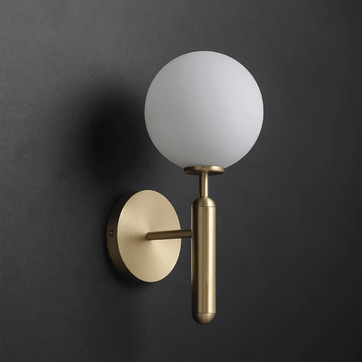Modern Glass Wall Sconce - Elegant Lighting Fixture