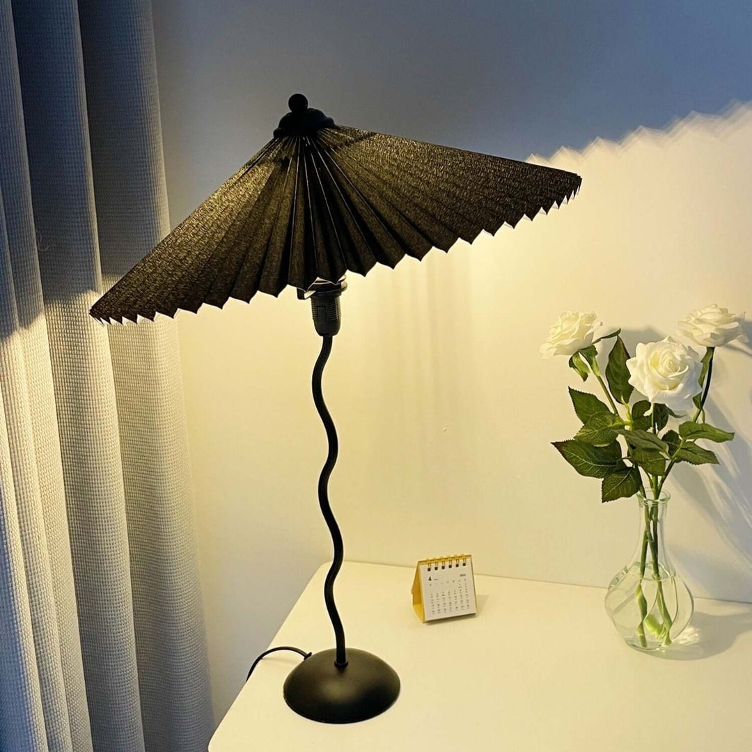 Modern Wavy Table Lamp