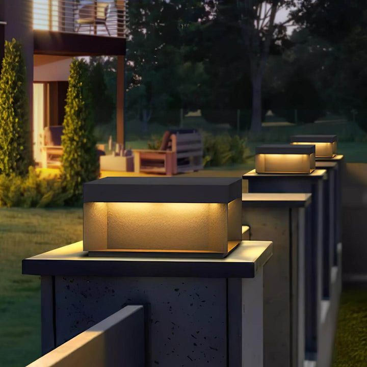 Solar Outdoor Post Light - Weatherproof IP65