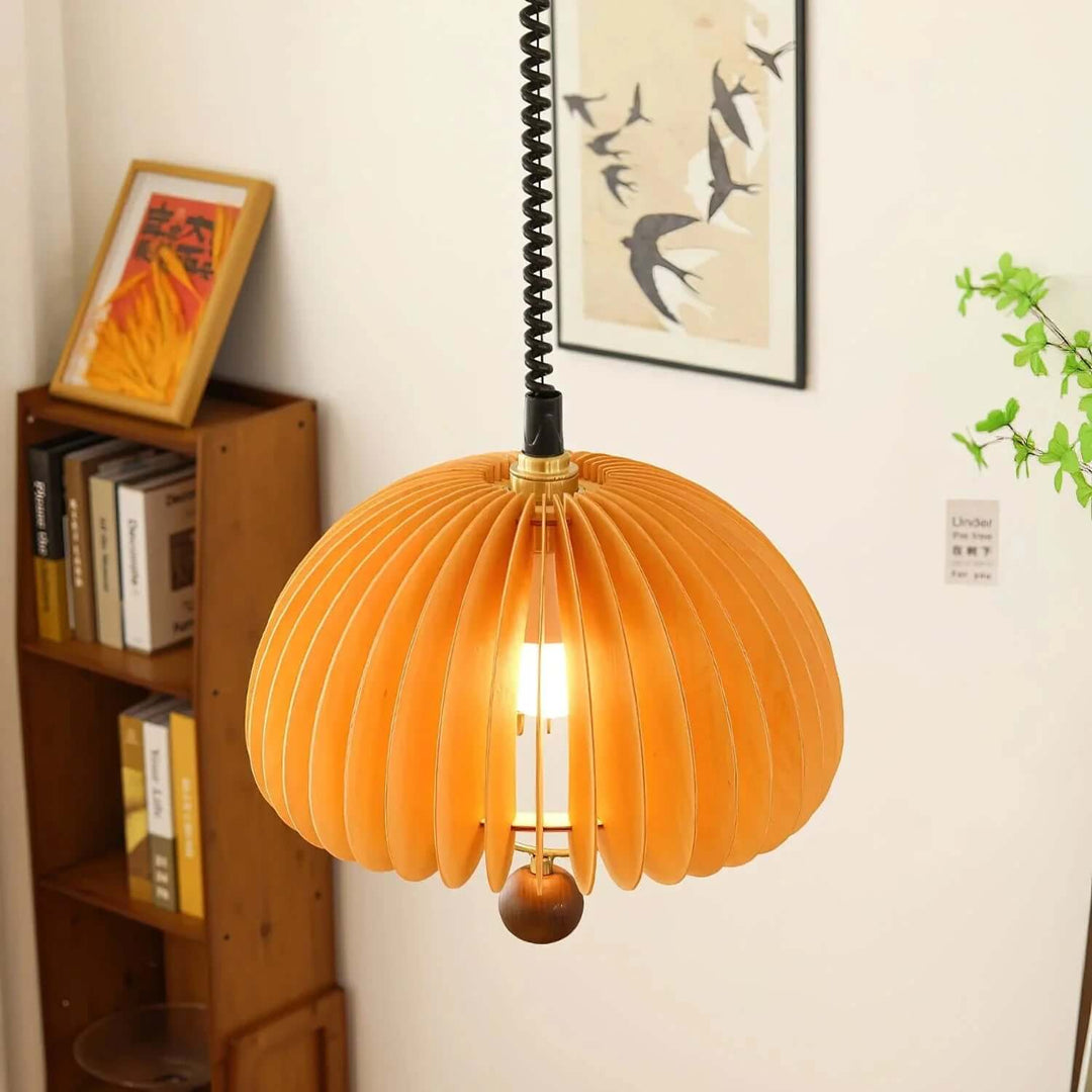 Adjustable Rustic Pendant Lamp