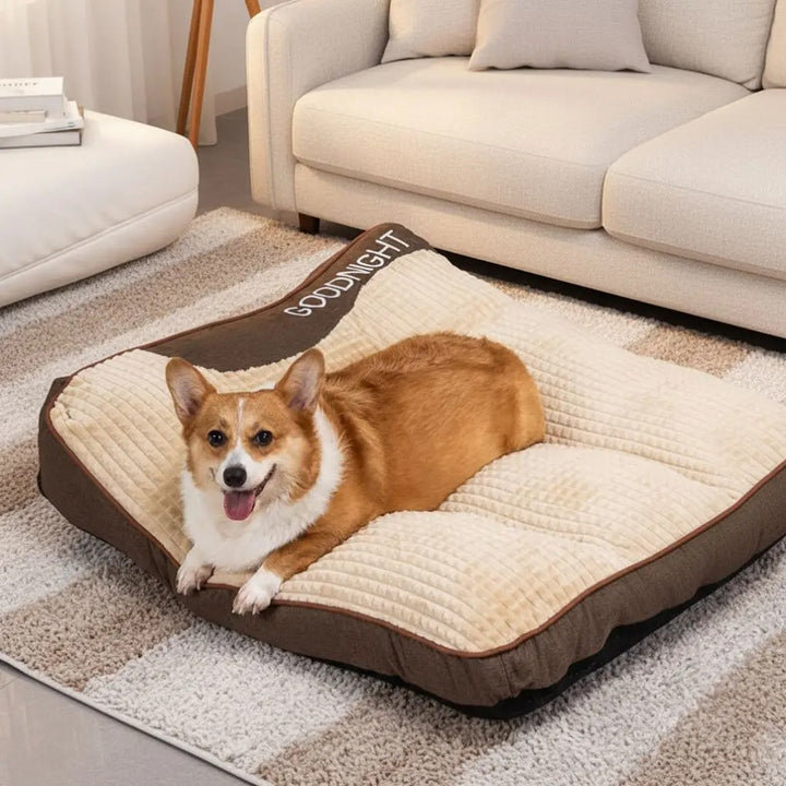XXL Orthopedic Dog Bed with Removable Cover for Large Dogs