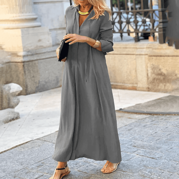 Flowing Maxi Dress - Summer Casual