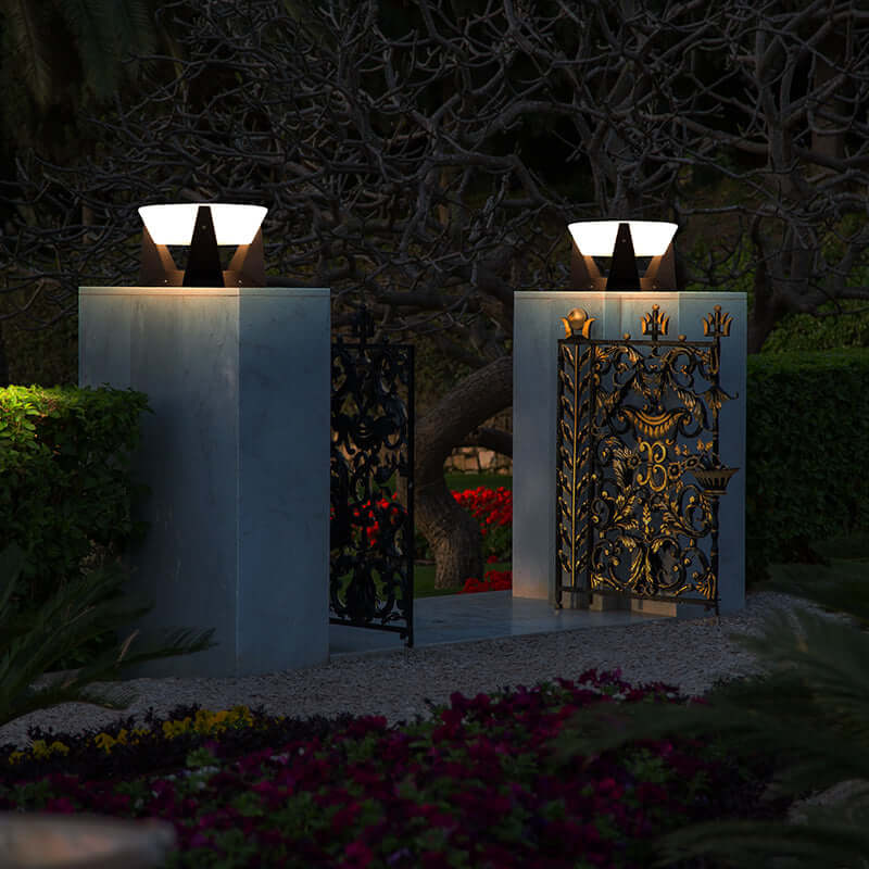 Solar Outdoor Lamp 27cm - Weatherproof Garden Light