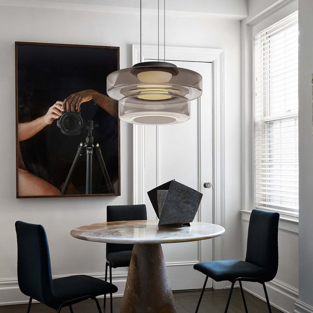 Modern Glass Pendant Light Fixture