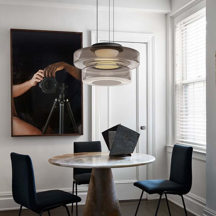 Modern Glass Pendant Light Fixture