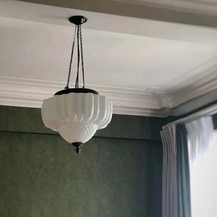 Modern White Pendant Light Fixture