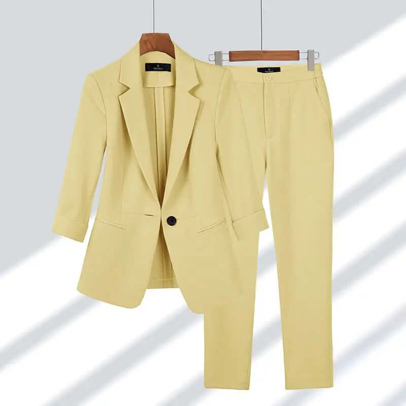 Women's Tailored Formal Suit Set