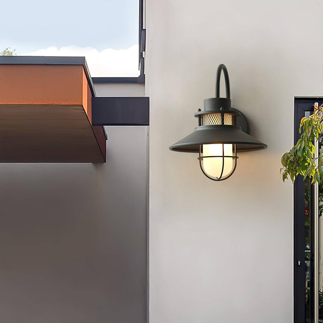 Outdoor Wall Lamp with IP65 Moisture Protection