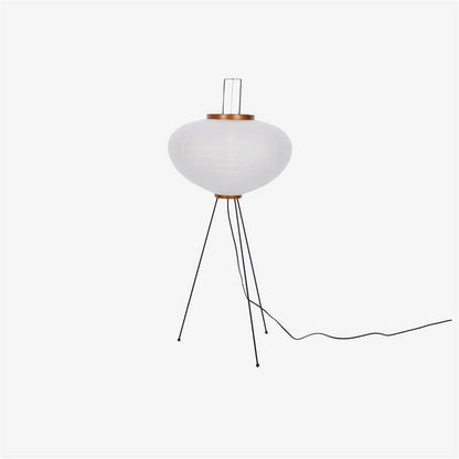 Elegant Paper Floor Lamp with Diffused Lighting