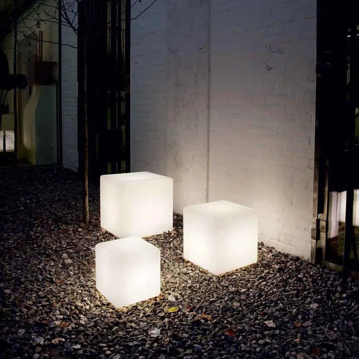 Cubic LED Garden Light - Outdoor/Indoor Lighting - 10-25cm