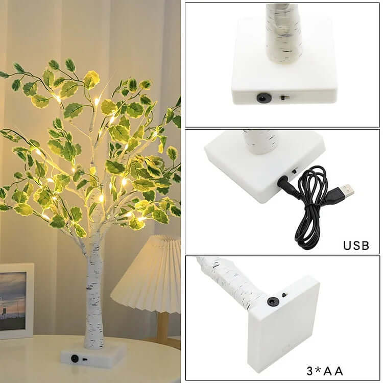 LED Christmas Tree Light - 50cm Battery-Operated