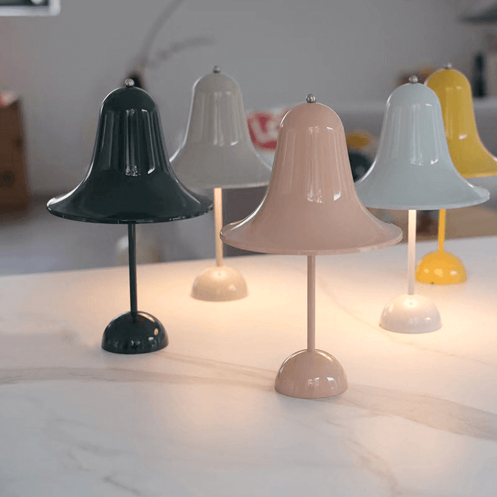 Cordless Table Lamp with Classic Cap Design