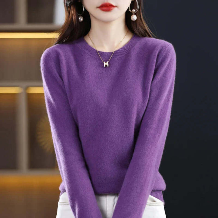 Pure Cashmere Knitted Sweater