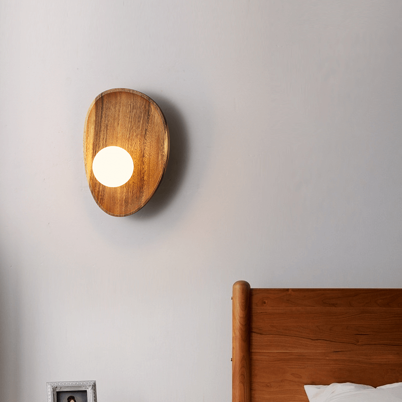 Wooden Wall Lamp