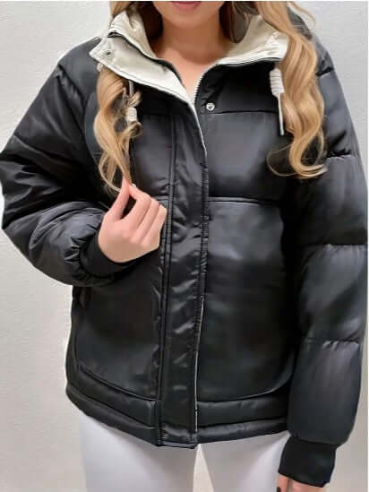 Women's Fleece-Lined Hooded Jacket