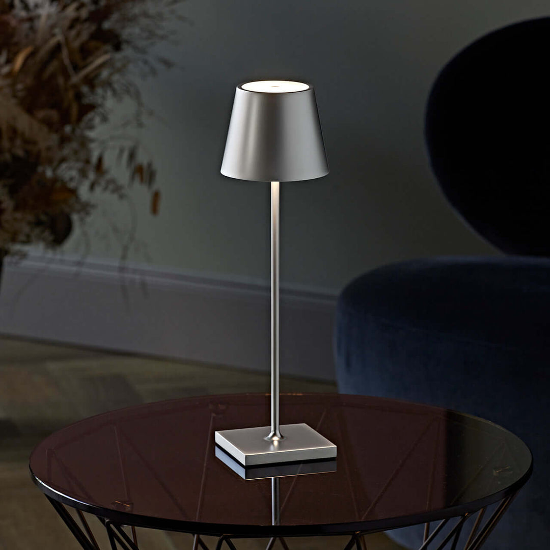 Dimmable Touch LED Table Lamp 38cm - Rechargeable
