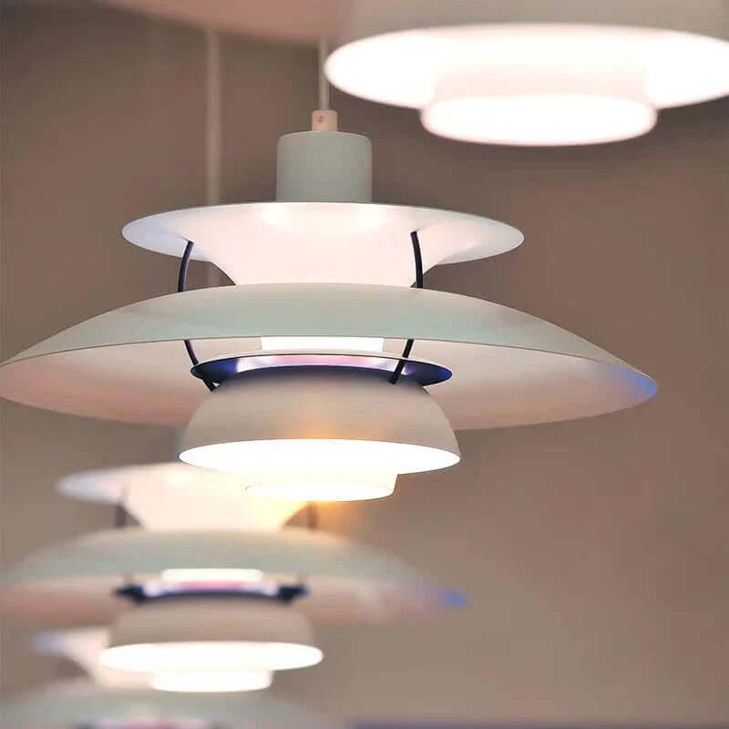 Modern LED Pendant Light with Shade
