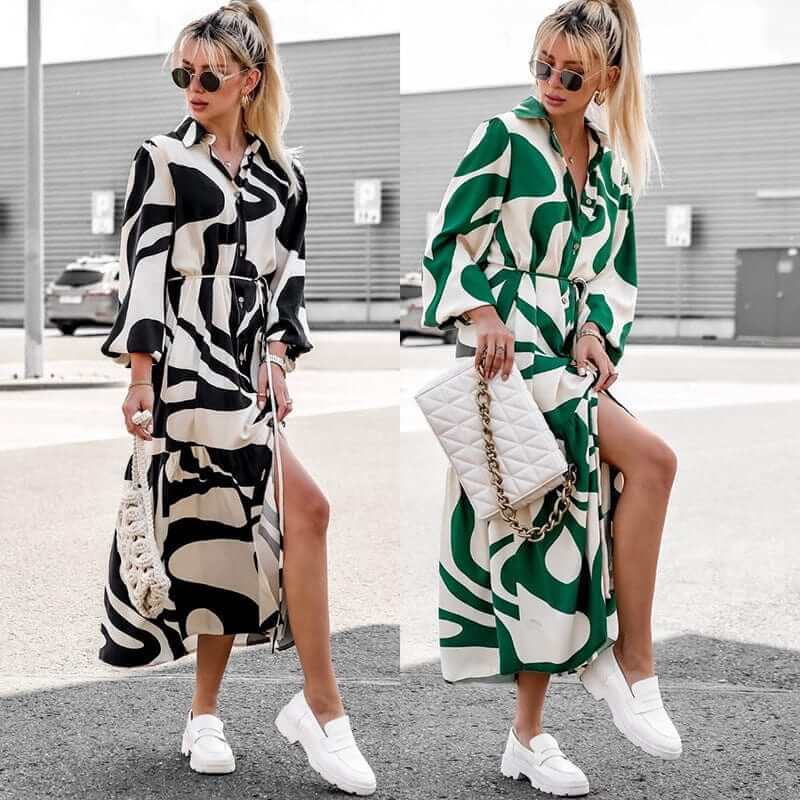 Elegant Maxi Dress - Flowing Gown