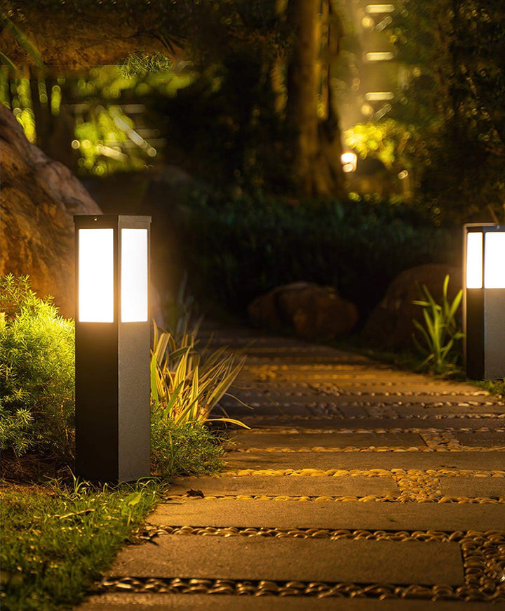 Modern Outdoor Bollard Light - IP65 Waterproof