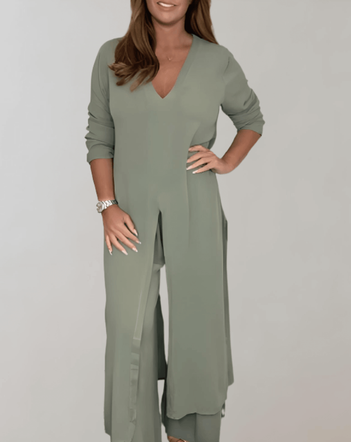 Women's Tweed Co-ord Set - Elegant Two-Piece Outfit