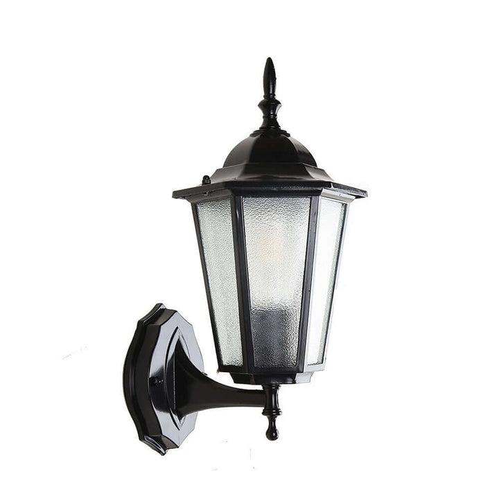 Retro Outdoor Glass Wall Light