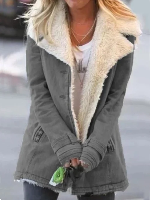 Weather-resistant Celeste women's winter jacket. Warm, comfortable outerwear for cold, snowy conditions.