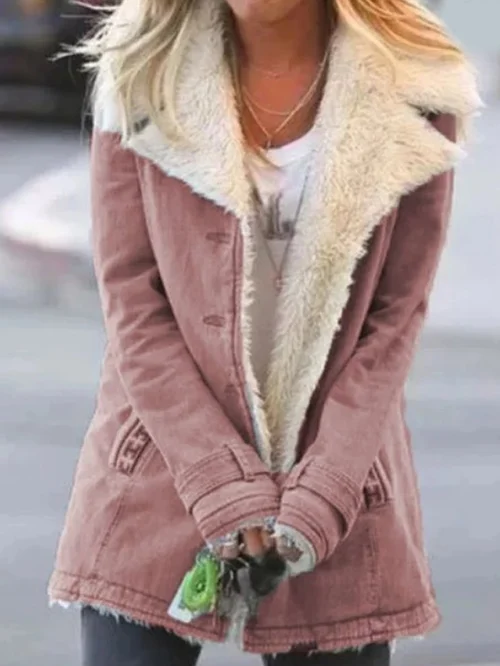 Lightweight Celeste women's winter coat. Warm, cozy, and stylish for cold weather apparel.