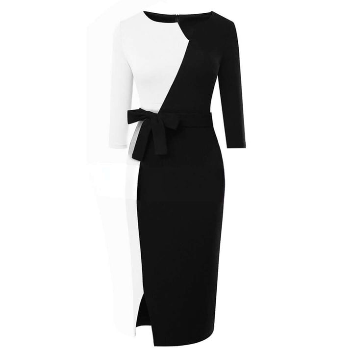 Women's Elegant Asymmetrical Bodycon Dress